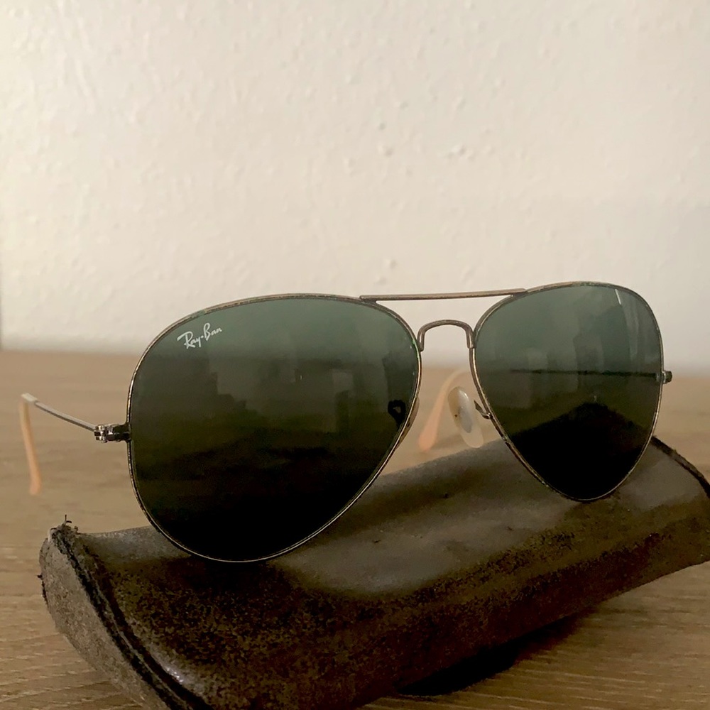 Ray-Ban aviator sunglasses